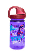 Nalgene product detail: 12oz On-The-Fly Kids Lock-Top Bottle with Graphics R8 — 12oz On-The-Fly Kids Lock-Top Bottle with Graphics