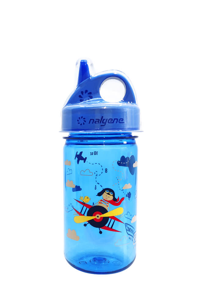 Nalgene product view: 12oz Kids Grip-N-Gulp with Graphics L9 — 12oz Kids Grip-N-Gulp with Graphics