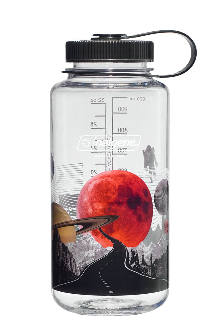Nalgene product image: 32oz Wide Mouth Surrealist Bottles N2 — 32oz Wide Mouth Surrealist Bottles