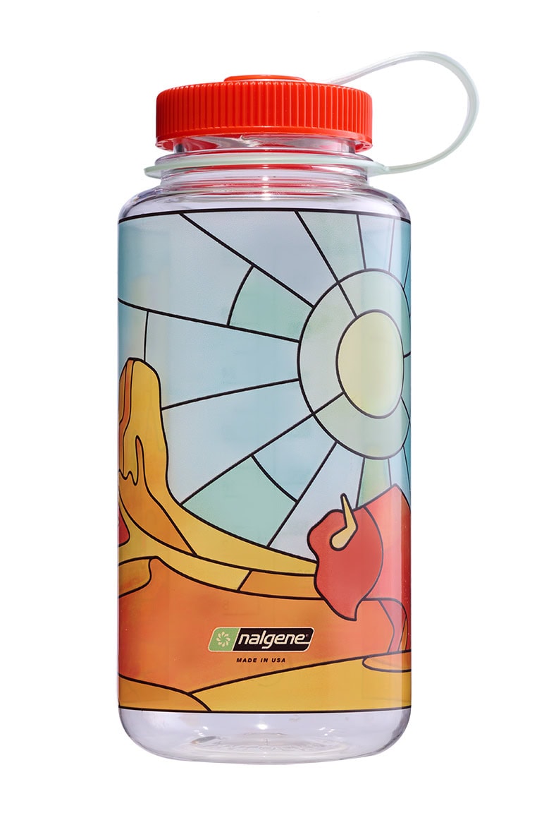 Nalgene product detail: 32oz Wide Mouth Stained Glass Print Bottles Z8 — 32oz Wide Mouth Stained Glass Print Bottles