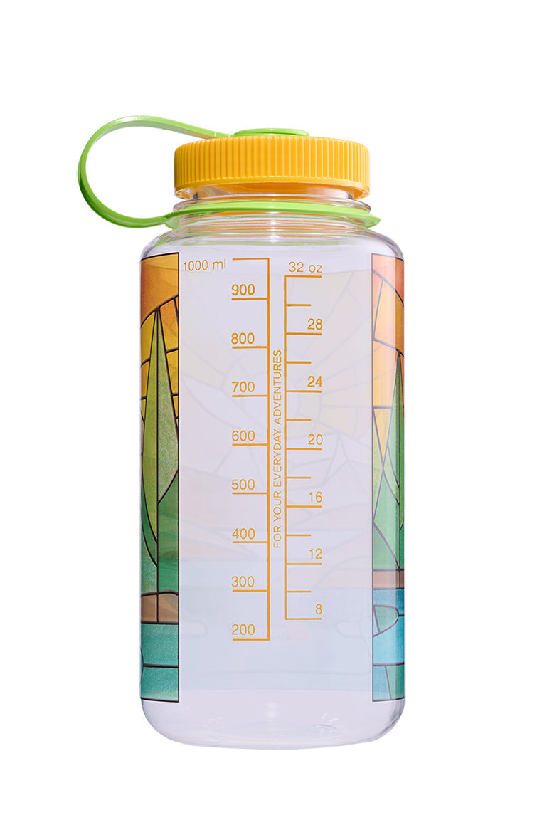 Nalgene product image: 32oz Wide Mouth Stained Glass Print Bottles Z8 — 32oz Wide Mouth Stained Glass Print Bottles