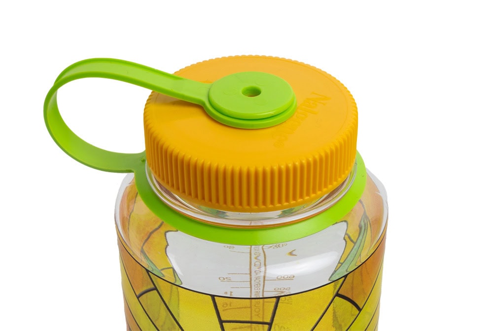 Nalgene product view: 32oz Wide Mouth Stained Glass Print Bottles Z8 — 32oz Wide Mouth Stained Glass Print Bottles