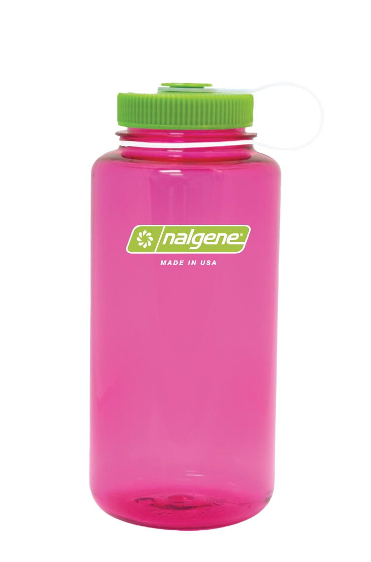 Nalgene product view: 32oz Wide Mouth Becca Pink Bottle E5 — 32oz Wide Mouth Becca Pink Bottle