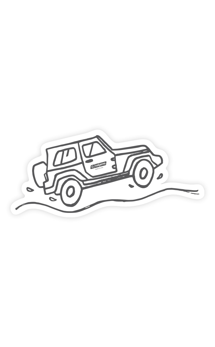 Nalgene product image: SUV Sticker F2 — SUV Sticker