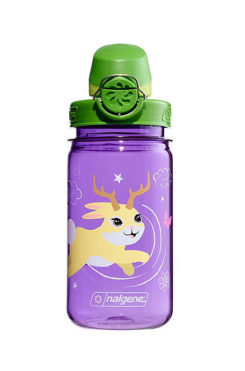 Nalgene product image: 12oz On-The-Fly Kids Lock-Top Bottle with Graphics J8 — 12oz On-The-Fly Kids Lock-Top Bottle with Graphics