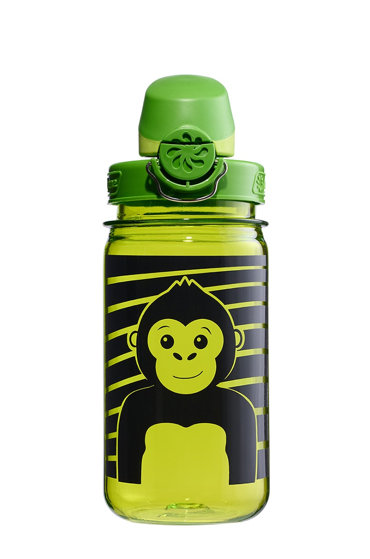 Nalgene product image: 12oz On-The-Fly Kids Lock-Top Bottle with Graphics J8 — 12oz On-The-Fly Kids Lock-Top Bottle with Graphics
