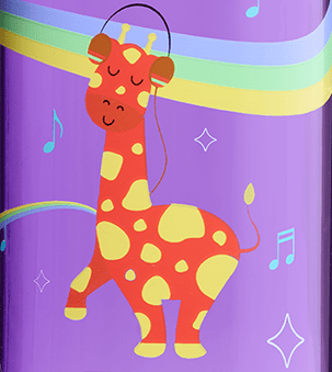 Nalgene product image: 12oz Kids Grip-N-Gulp with Graphics L9 — 12oz Kids Grip-N-Gulp with Graphics