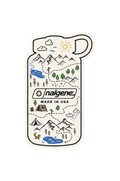 Nalgene Bottle Map Sticker — Nalgene Bottle Map Sticker K7