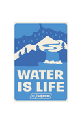 Nalgene product detail: Water Is Life Sticker I9 — Water Is Life Sticker