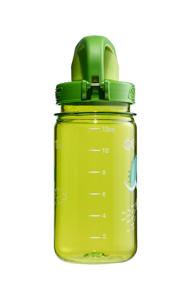 Nalgene product image: 12oz On-The-Fly Kids Lock-Top Bottle with Graphics J8 — 12oz On-The-Fly Kids Lock-Top Bottle with Graphics