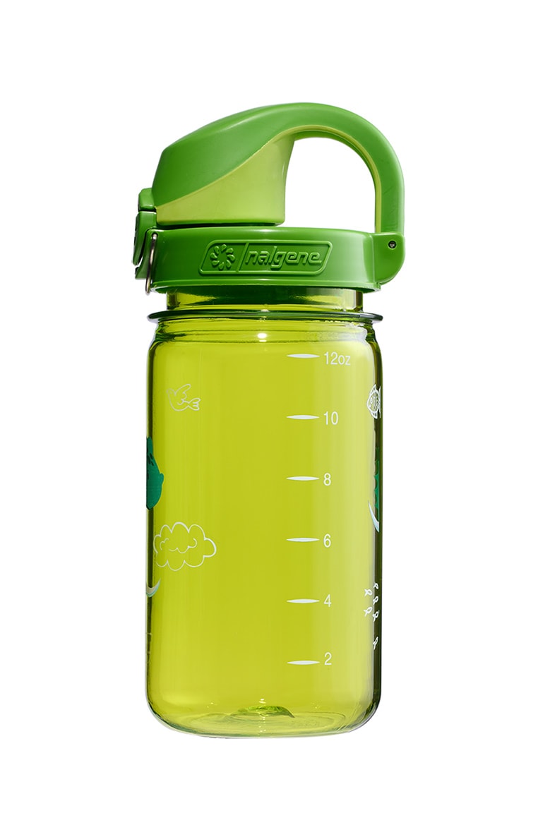 Nalgene product detail: 12oz On-The-Fly Kids Lock-Top Bottle with Graphics J8 — 12oz On-The-Fly Kids Lock-Top Bottle with Graphics