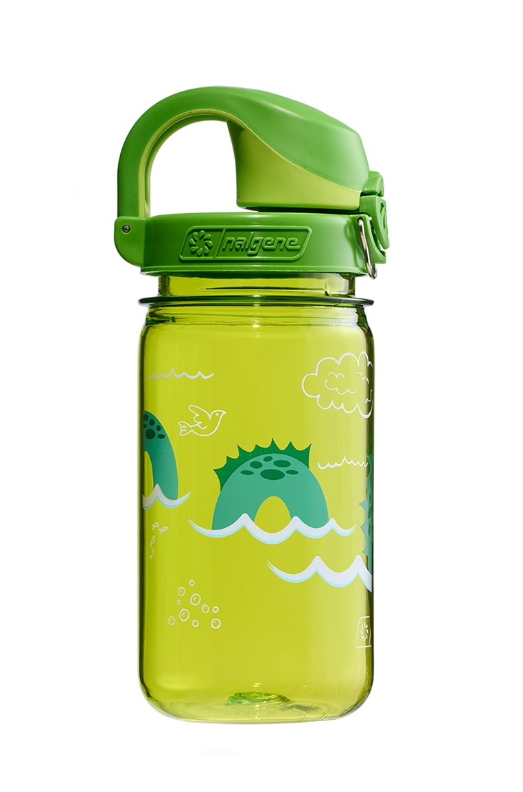 Nalgene product detail: 12oz On-The-Fly Kids Lock-Top Bottle with Graphics J8 — 12oz On-The-Fly Kids Lock-Top Bottle with Graphics