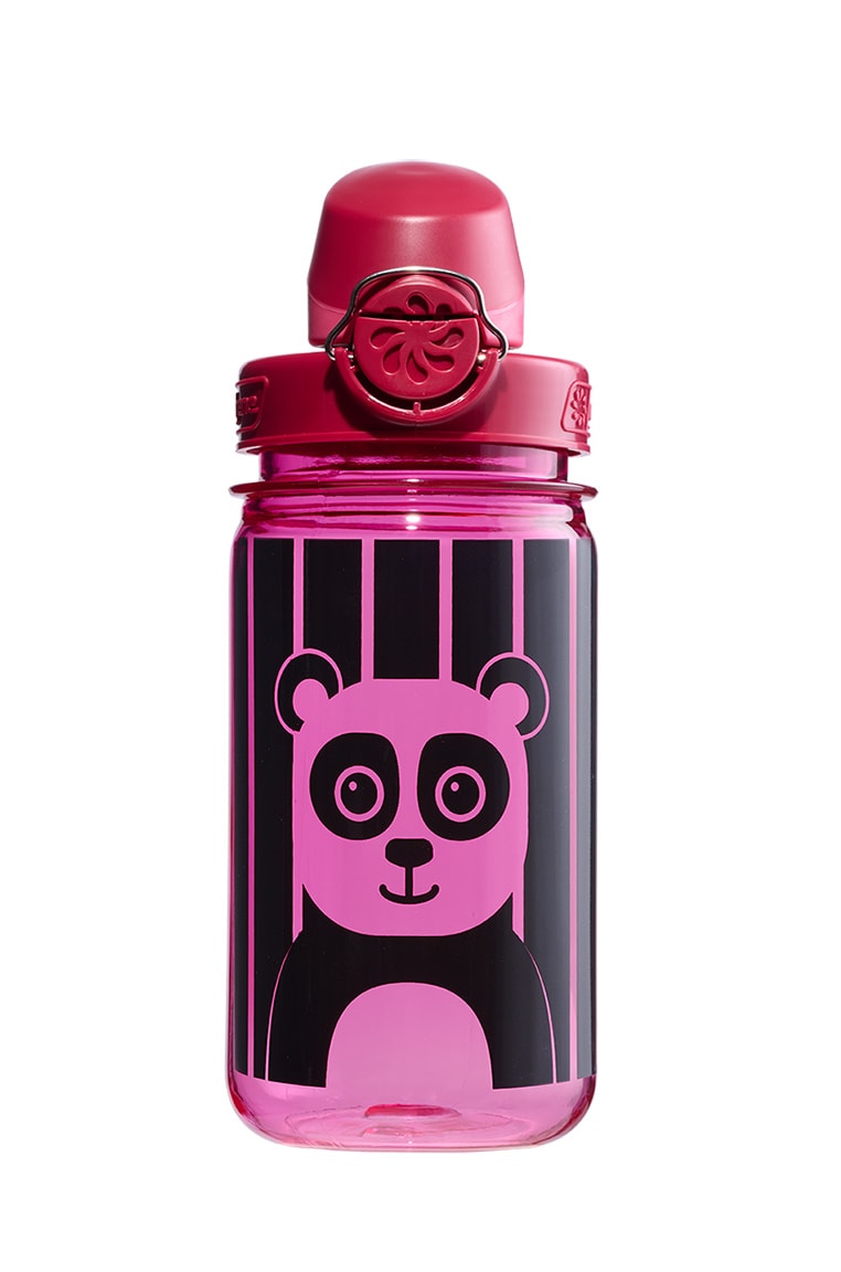 Nalgene product detail: 12oz On-The-Fly Kids Lock-Top Bottle with Graphics J8 — 12oz On-The-Fly Kids Lock-Top Bottle with Graphics