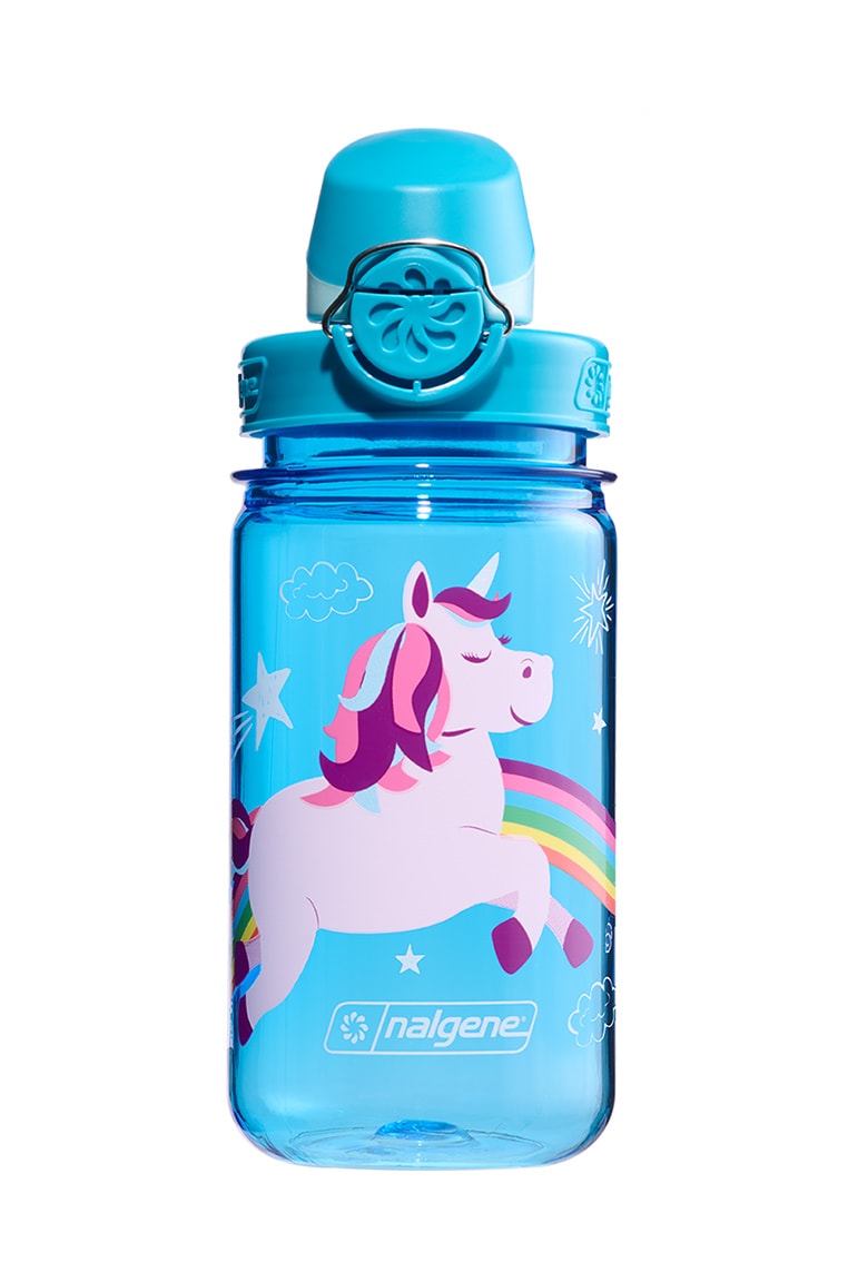 Nalgene product image: 12oz On-The-Fly Kids Lock-Top Bottle with Graphics J8 — 12oz On-The-Fly Kids Lock-Top Bottle with Graphics